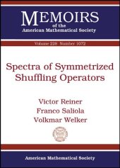 book Spectra of symmetrized shuffling operators