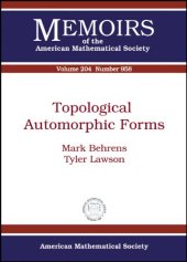 book Topological automorphic forms