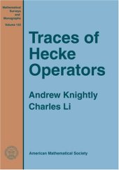 book Traces of Hecke operators