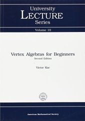 book Vertex algebras for beginners