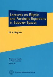 book Lectures on elliptic and parabolic equations in Sobolev spaces