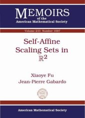 book Self-affine scaling sets in R^2