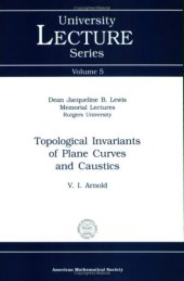 book Topological invariants of plane curves and caustics