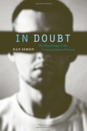 book In Doubt: The Psychology of the Criminal Justice Process