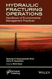 book Hydraulic Fracturing Operations: Handbook of Environmental Management Practices