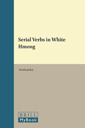 book Serial Verbs in White Hmong