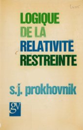 book Logique de la relativité restreinte