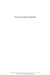 book The Circassian Genocide