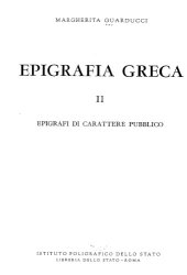 book Epigrafia Greca - Epigrafi di carattere pubblico