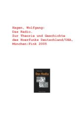 book Das Radio - On Theory and history of Radio USA / Europe