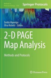 book 2-D PAGE Map Analysis: Methods and Protocols