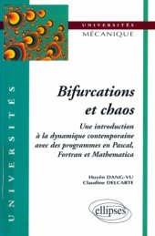 book Bifurcations et chaos : Introduction à la dynamique contemporaine avec des programmes en Pascal, Fortran et Mathématica