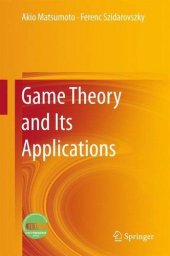 book Game Theory and Its Applications