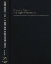 book Introduction to Matrix Computations