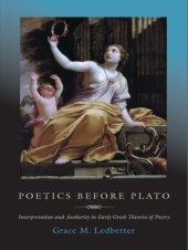 book Poetics before Plato