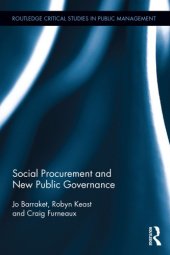 book Social Procurement and New Public Governance