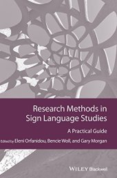 book Research Methods in Sign Language Studies: A Practical Guide