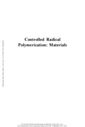 book Controlled radical polymerization : mechanisms