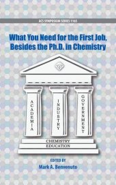 book What you need for the first job, besides the Ph.D. in chemistry