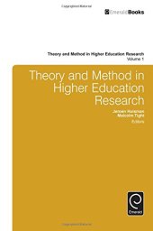 book Theory and Method in Higher Education Research