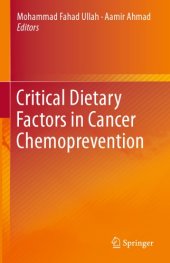 book Critical dietary factors in cancer chemoprevention