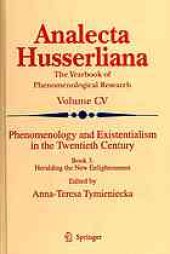 book Phenomenology and existentialism in the twentieth century. / Book 3