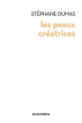 book Les peaux créatrices : Esthétique de la sécrétion