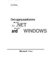 book Отладка приложений для Microsoft .NET и Microsoft Windows