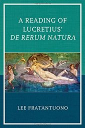 book A reading of Lucretius' De rerum natura