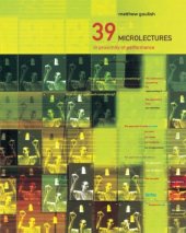 book 39 microlectures : in proximity of performance