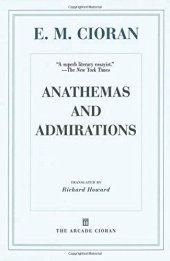 book Anathemas and admirations