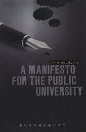 book A manifesto for the public university