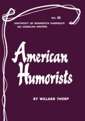 book American humorists