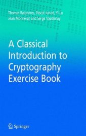 book A classical introduction to cryptography exercise book