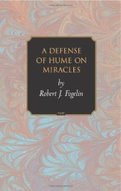 book A defense of Hume on miracles