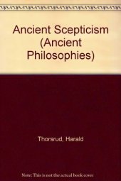 book Ancient scepticism