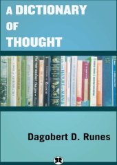 book A dictionary of thought