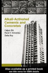 book Alkali-activated cements and concretes