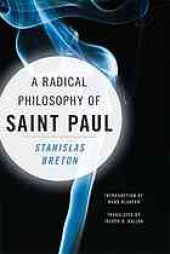 book A radical philosophy of Saint Paul