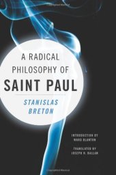 book A radical philosophy of Saint Paul