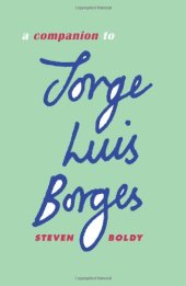 book A companion to Jorge Luis Borges