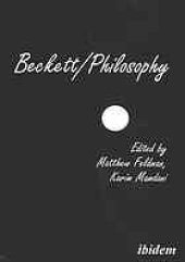 book Beckett/philosophy