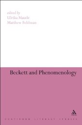 book Beckett and phenomenology