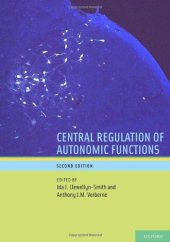 book Central regulation of autonomic functions