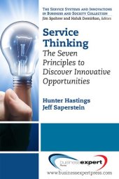 book Service thinking : the seven principles to discover innovative opportunities