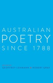 book Australian poetry since 1788