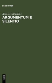 book Argumentum e silentio