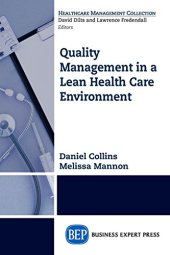 book Quality management in a lean health care environment