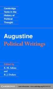 book Augustine: Political Writings