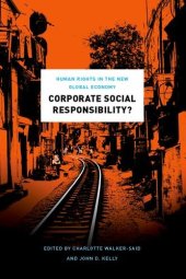 book Corporate social responsibility? : human rights in the new global economy